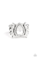 Paparazzi Regal Regalia - White Ring