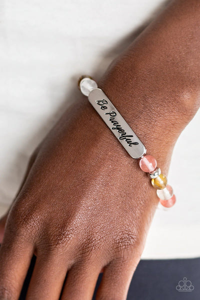 Paparazzi Be Prayerful - Multi Bracelet