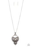 Paparazzi Solar Energy - White Necklace