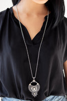 Paparazzi Solar Energy - White Necklace