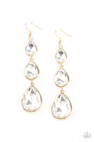 Paparazzi Metro Momentum - Gold Earrings