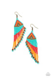 Paparazzi Rainbow Winds - Multi Earrings