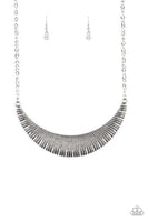 Paparazzi Modern Day Moonshine - White Necklace