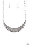 Paparazzi Modern Day Moonshine - White Necklace