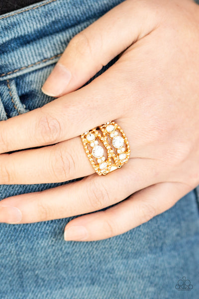 Paparazzi Prismatic Powerhouse - Gold Ring