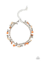 Paparazzi Aquatic Adventure - Orange Bracelet