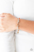 Paparazzi Aquatic Adventure - Orange Bracelet