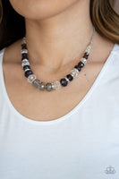 Paparazzi Distracted by Dazzle - Purple Necklace