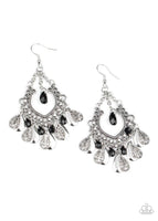 Paparazzi Musical Gardens - Black Earrings