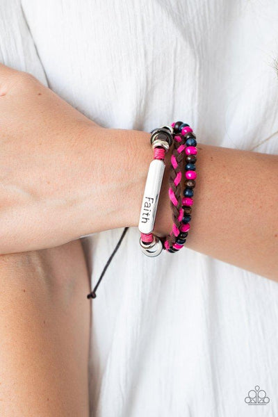 Paparazzi Let Faith Be Your Guide - Multi Bracelet