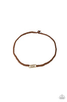 Paparazzi Just In MARITIME - Brass Urban Necklace