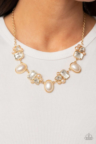 Paparazzi Sensational Showstopper - Gold Necklace