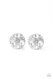 Paparazzi Diamond Daze - White Post Earrings