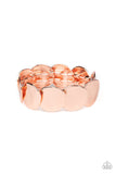 Paparazzi Disc Disco - Copper Bracelet