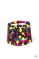 Paparazzi Don’t Stop Belize-ing - Multi Bracelet