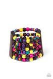 Paparazzi Don’t Stop Belize-ing - Multi Bracelet