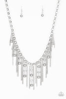 Paparazzi Ever Rebellious - Silver Necklace