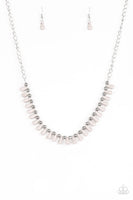 Paparazzi Extinct Species - Silver Necklace
