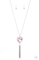 Paparazzi Finding My Forever - Pink Necklace