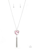 Paparazzi Finding My Forever - Pink Necklace