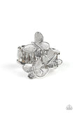 Paparazzi Full of Flutter - Silver Ring