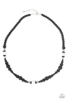 Paparazzi Stone Synchrony - White Urban Necklace