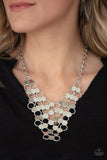 Paparazzi Net Result - Silver Necklace