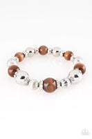 Paparazzi Once Upon a Maritime - Brown Bracelet