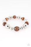 Paparazzi Once Upon a Maritime - Brown Bracelet