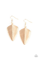 Paparazzi One of the Flock - Gold Earrings