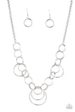 Paparazzi Ringing Relic - Silver Necklace