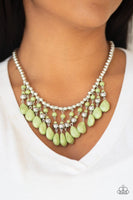 Paparazzi Rural Revival - Green Necklace
