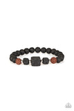 Paparazzi Refreshed and Rested - Brown Urban Bracelet
