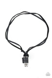 Paparazzi On the Lookout - Black Men's Necklace