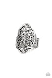 Paparazzi Botanical Beam - Silver Ring