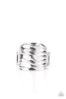 Paparazzi Easily Swayed - Silver Ring