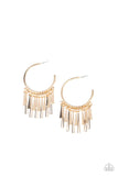 Paparazzi Bring The Noise - Gold Hoop Earrings