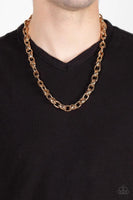Paparazzi Rookie of the Year - Gold Men’s Necklace