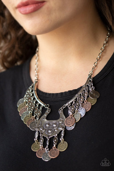 Paparazzi Treasure Temptress - Multi Necklace