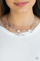 Paparazzi Pacific Pageantry - Silver Necklace