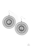 Paparazzi Rustic Groves - Silver Earrings