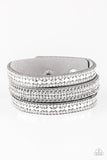 Paparazzi Fashion Fanatic - Silver Wrap Bracelet