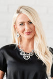 Paparazzi Global Glamour - Silver Necklace