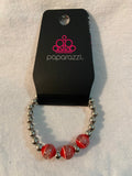 Paparazzi Starlet Shimmer Three Bead striped bracelets