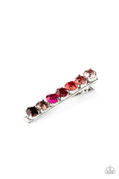 Paparazzi Bedazzling Beauty - Multi (Pink) Hair Clip