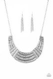 Paparazzi Ready To Pounce - Silver Necklace