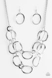 Paparazzi Circus Chic - Silver Necklace
