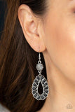 Paparazzi Stone Orchard - Black Earrings