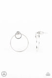 Paparazzi Spin Cycle - Silver Earrings