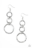 Paparazzi Radical Revolution - Silver Earrings